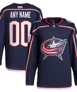 NHL Columbus Blue Jackets Home Navy Team Jersey