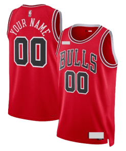 NBA Chicago Bulls Red Icon Edition Jersey