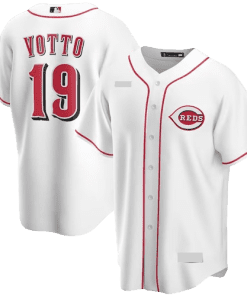 MLB Cincinnati Reds White Home Team Jersey