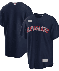 MLB Cleveland Guardians Navy Team Jersey