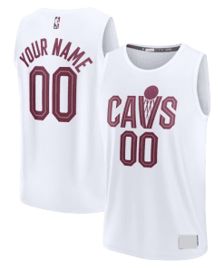 NBA Cleveland Cavaliers White Association Edition Team Jersey