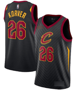 NBA Cleveland Cavaliers Black Team Jersey - Statement Edition