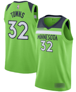 NBA Minnesota Timberwolves Green Team Jersey