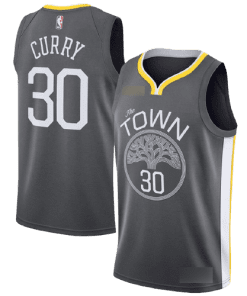 NBA Golden State Warriors Black The Town Jersey
