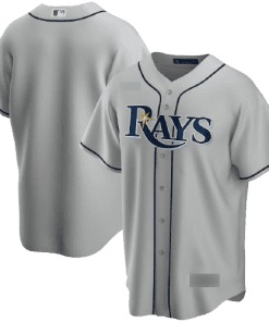 MLB Tampa Bay Rays Gray Road Team Jersey