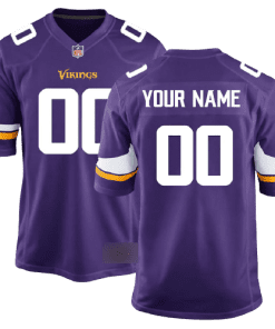 Nike Minnesota Vikings Home Purple Team Stitched Jersey