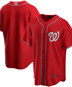 MLB Washington Nationals Red Alternate Team Jersey