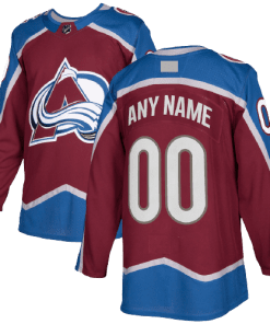 NHL Colorado Avalanche Home Burgundy Team Jersey