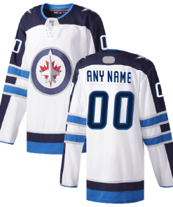 Winnipeg Jets Away White Team Jersey