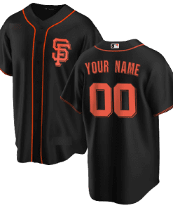 MLB San Francisco Giants Black Alternate Team Jersey