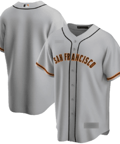 MLB San Francisco Giants Gray Road Team Jersey