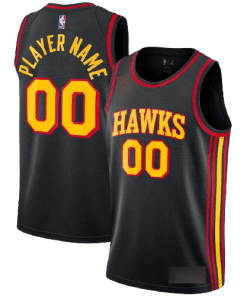 NBA Atlanta Hawks Black Statement Edition Jersey