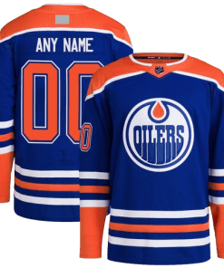 NHL Edmonton Oilers Royal Blue Alternate Team Jersey