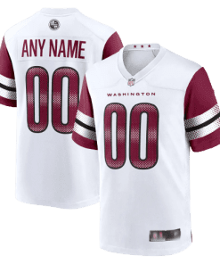 Nike Washington Commanders Away White Team Stitched Jersey