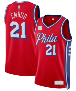 NBA Philadelphia 76ers Red Team Jersey