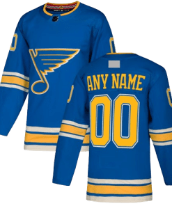 NHL St. Louis Blues Home Blue Alternate Team Jersey