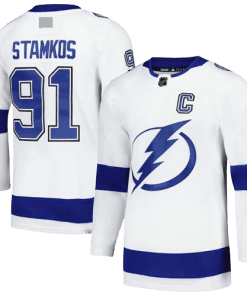 Tampa Bay Lightning Away White Team Jersey