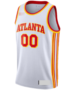 NBA Atlanta Hawks White Association Edition Jersey