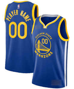 NBA Golden State Warriors Royal Blue Icon Edition Jersey