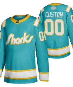 NHL San Jose Sharks Home Reverse Retro 2.0 Team Jersey