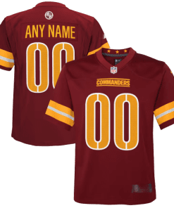 Nike Washington Commanders Home Burgundy Team Stitched Jersey