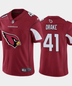 Arizona Arizona Cardinals #41 Kenyan Drake Red Men's Nike Big Team Logo Vapor Limited NFL Jersey Men's