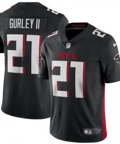 Atlanta Atlanta Falcons #21 Todd Gurley II Men's Nike Black 2020 Vapor Untouchable Limited NFL Jersey Men's