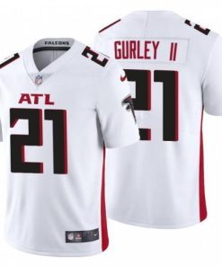 Atlanta Atlanta Falcons #21 Todd Gurley II Men's Nike White 2020 Vapor Untouchable Limited NFL Jersey Men's