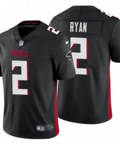 Atlanta Atlanta Falcons #2 Matt Ryan Men's Nike Black 2020 Vapor Untouchable Limited NFL Jersey Men's