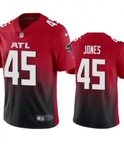 Atlanta Atlanta Falcons #45 Deion Jones Men's Nike Red 2nd Alternate 2020 Vapor Untouchable Limited NFL Jersey Men's