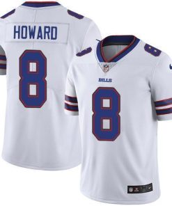 Buffalo Buffalo Bills #8 O. J. Howard White Men's Stitched NFL Vapor Untouchable Limited Jersey Men's