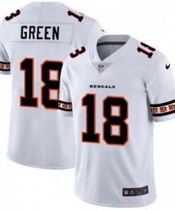 Cincinnati Cincinnati Bengals #18 A.J. Green Nike White Team Logo Vapor Limited NFL Jersey Men's