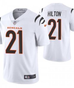Cincinnati Cincinnati Bengals #21 Mike Hilton White Men's Nike Vapor Limited Jersey Men's