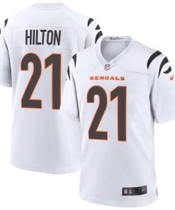 Cincinnati Cincinnati Bengals #21 Mike Hilton White Nike Alternate Game Jersey Men's