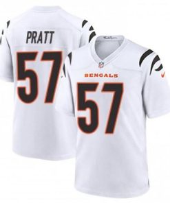 Cincinnati Cincinnati Bengals #57 Germaine Pratt White Nike Alternate Game Jersey Men's