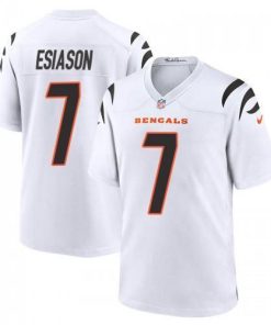 Cincinnati Cincinnati Bengals #7 Boomer Esiason White Nike Alternate Game Jersey Men's