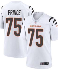 Cincinnati Cincinnati Bengals #75 Isaiah Prince White Nike Alternate Game Jersey Men's