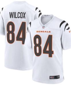 Cincinnati Cincinnati Bengals #84 Mitchell Wilcox White Nike Alternate Game Jersey Men's