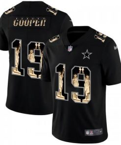 Dallas Dallas Cowboys #19 Amari Cooper Carbon Black Vapor Statue Of Liberty Limited NFL Jersey Men's