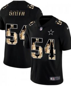 Dallas Dallas Cowboys #54 Jaylon Smith Carbon Black Vapor Statue Of Liberty Limited NFL Jersey Men's