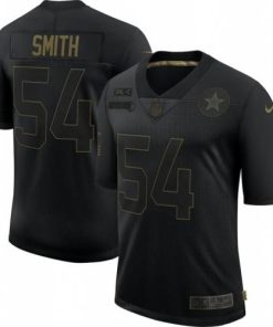 Dallas Dallas Cowboys #54 Jaylon Smith Nike 2020 Salute To Service Limited Jersey Black Men's