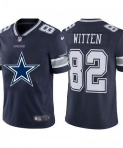 Dallas Dallas Cowboys #82 Jason Witten Navy Blue Men's Nike Big Team Logo Vapor Limited NFL Jersey Men's