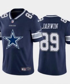 Dallas Dallas Cowboys #89 Blake Jarwin Navy Blue Men's Nike Big Team Logo Vapor Limited NFL Jersey Men's