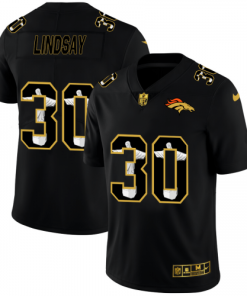 Denver Denver Broncos #30 Phillip Lindsay Men's Nike Carbon Black Vapor Cristo Redentor Limited NFL Jersey Men's