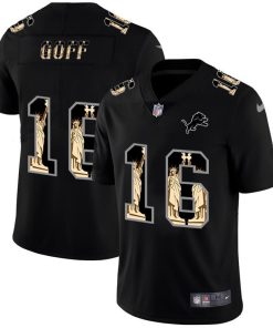Detroit Lions #16 Jared Men's Nike Carbon Black Vapor Cristo Redentor Limited NFL Jersey