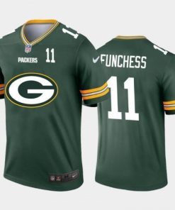 Green Bay Green Bay Packers #11 Devin Funchess Green Men's Nike Big Team Logo Player Vapor Limited NFL Jersey Men's