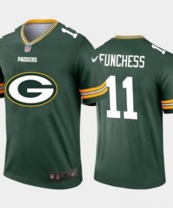 Green Bay Green Bay Packers #11 Devin Funchess Green Men's Nike Big Team Logo Vapor Limited NFL Jersey Men's