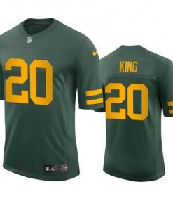 Green Bay Green Bay Packers #20 Kevin King Men's Nike Alternate Vapor Limited Player NFL Jersey - Green Men's
