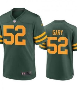 Green Bay Green Bay Packers #52 Rashan Gary Men's Nike Alternate Game Player NFL Jersey - Green Men's