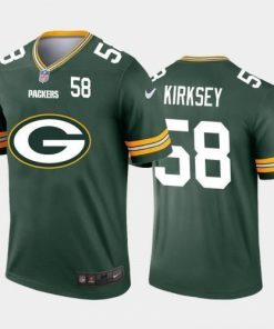 Green Bay Green Bay Packers #58 Christian Kirksey Green Men's Nike Big Team Logo Player Vapor Limited NFL Jersey Men's